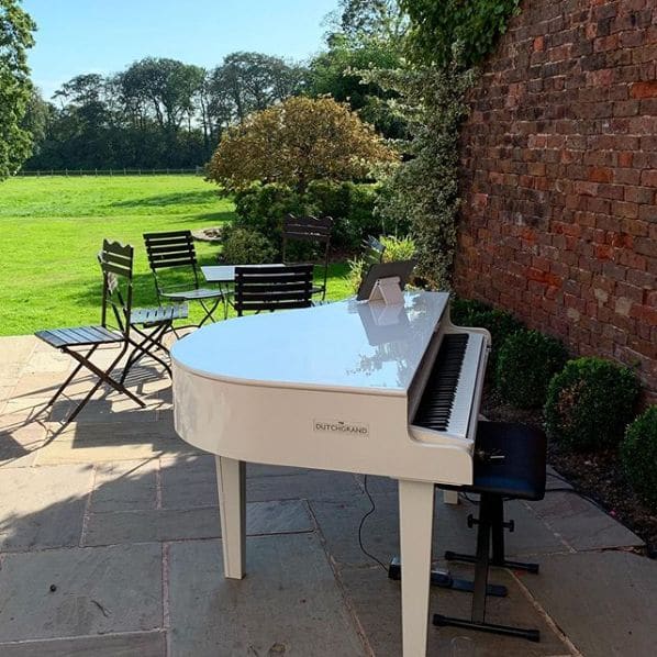 Public piano in Fylde, England, United Kingdom