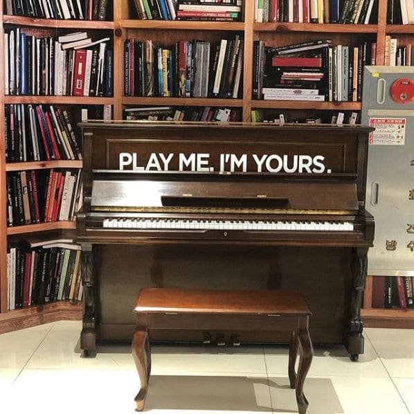 Public piano in Wonju-si, South Korea
