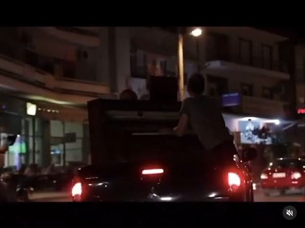 Public piano in Veria, Macedonia and Thrace, Greece