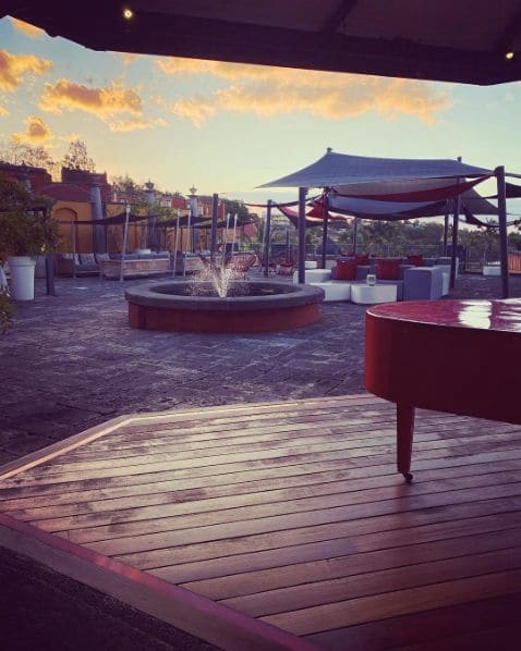 Public piano in Pamplemousses, Mauritius