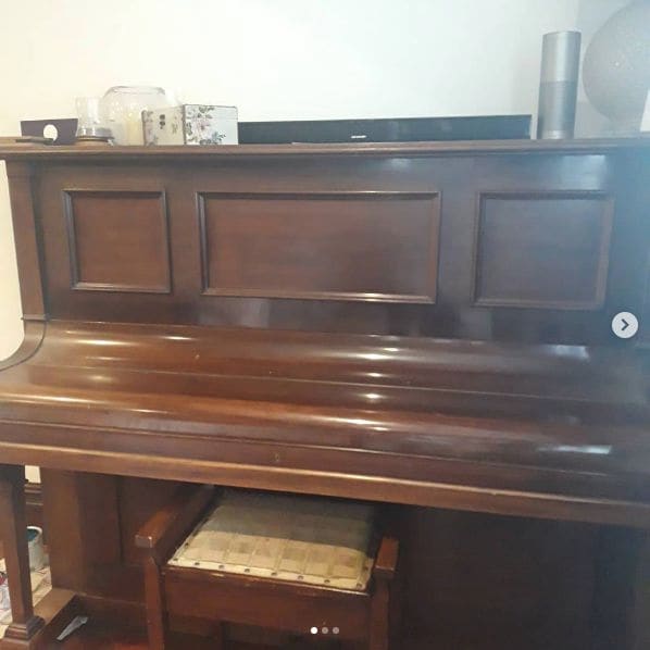 Public piano in Lancashire, England, United Kingdom