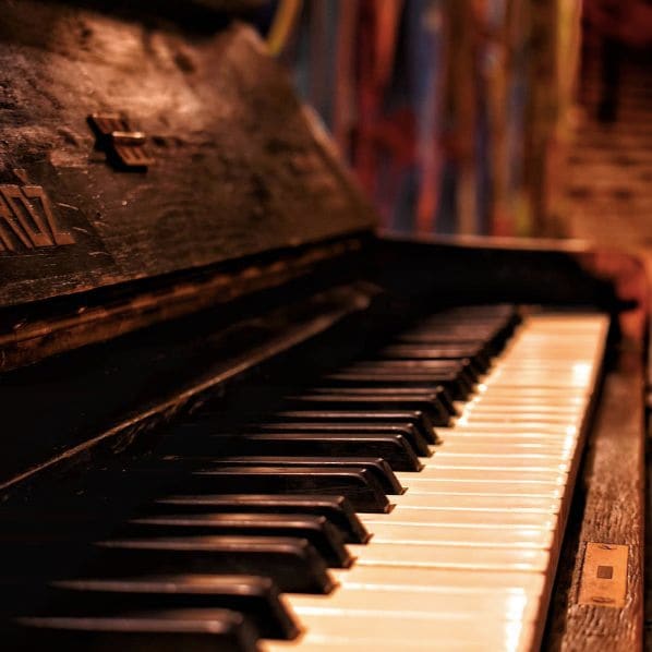 Public piano in Moravskoslezský kraj, Moravia-Silesia, Czechia