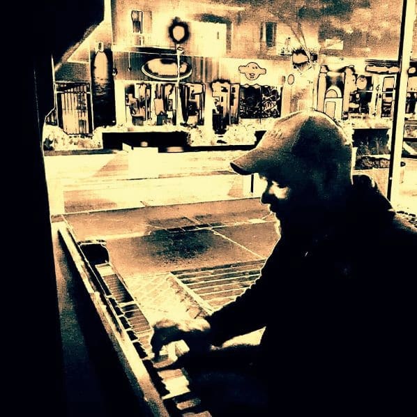 Public piano in Montreal, Quebec, Canada