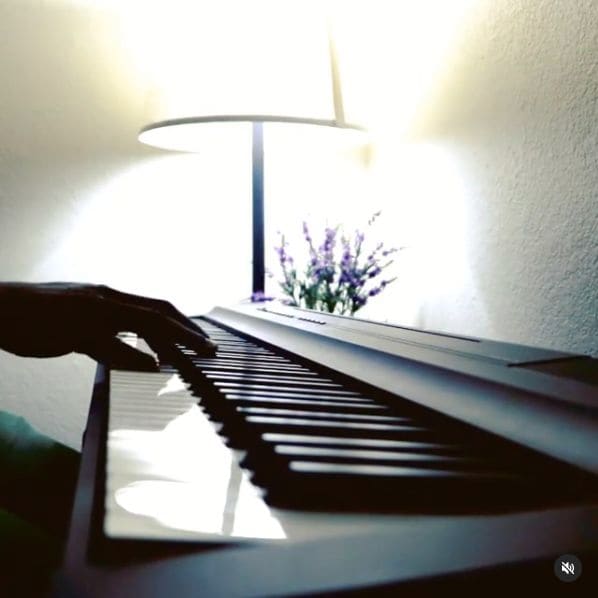 Public piano in Edmond, Oklahoma, United States