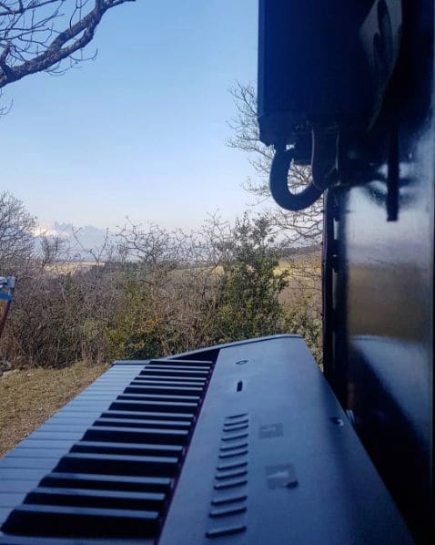 Public piano in Isère, Auvergne-Rhône-Alpes, France