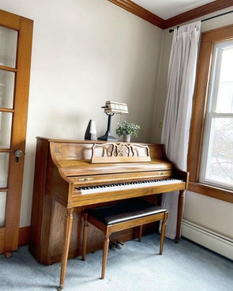 Public piano in Stark County, Ohio, United States