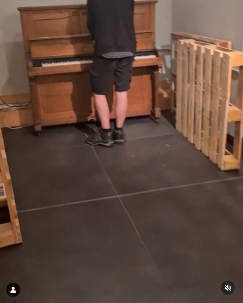 Public piano in London, England, United Kingdom