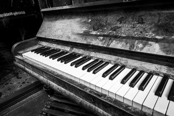 Public piano in Christchurch, Canterbury, New Zealand