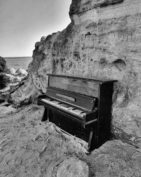 Public piano in Odesa, Odesa Oblast, Ukraine