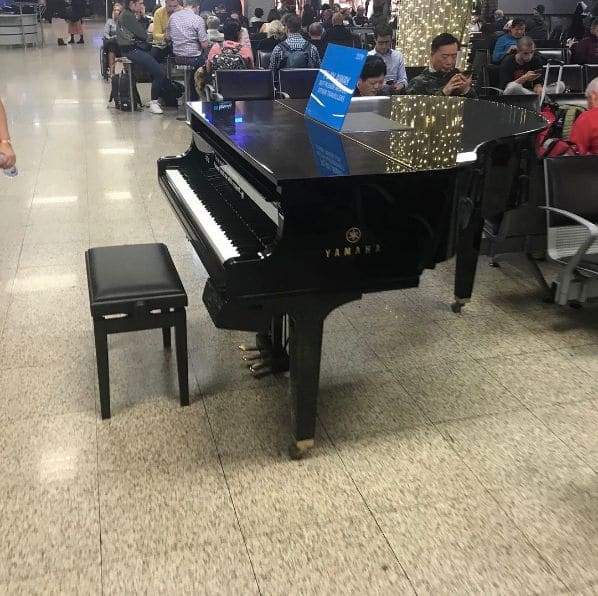 Public piano in Central Region, Malta