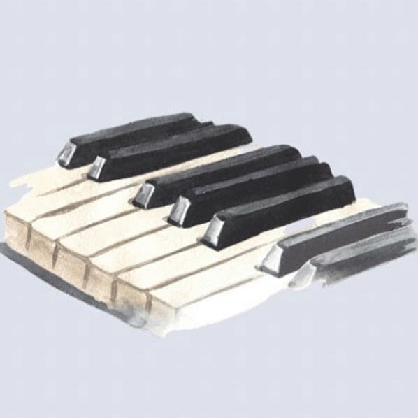 Public piano in Westchester, New York, United States