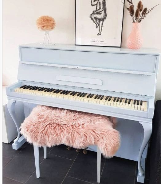 Public piano in Odense, Region of Southern Denmark, Denmark