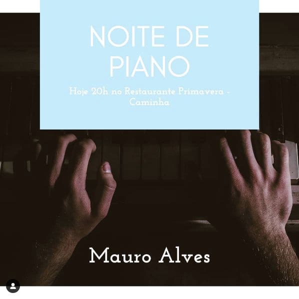 Public piano in Viana do Castelo, North, Portugal