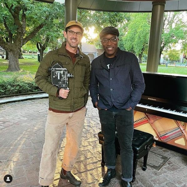 Public piano in Portland, Oregon, United States