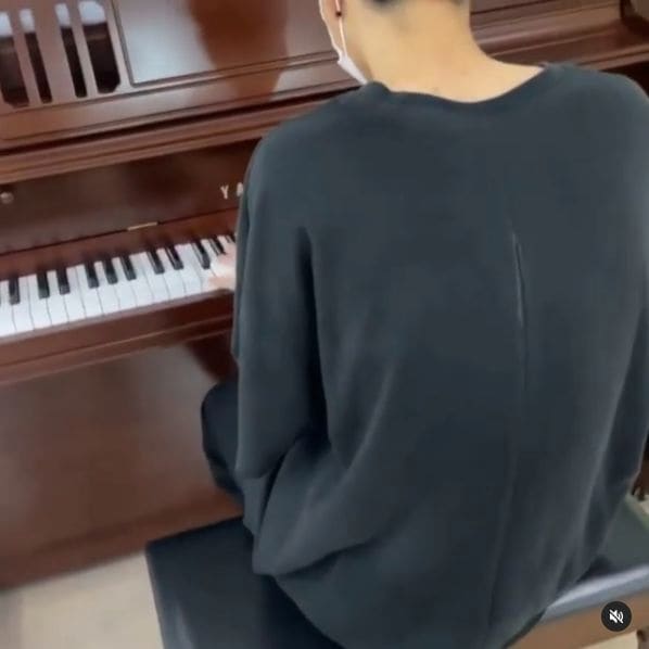 Public piano in Seoul, South Korea