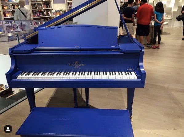 Public piano in Toronto, Ontario, Canada