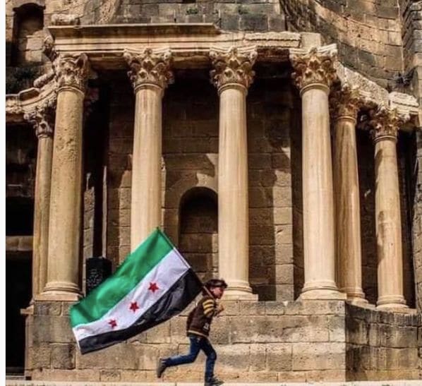 Public piano in Daraa Governorate, Syria