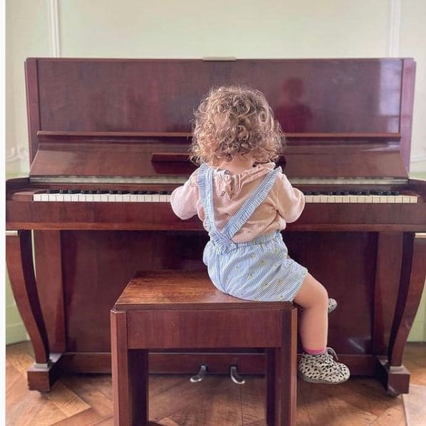 Public piano in Tarn, Occitania, France