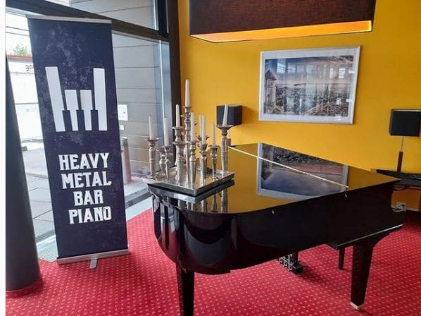 Public piano in Landkreis Heidenheim, Baden-Württemberg, Germany