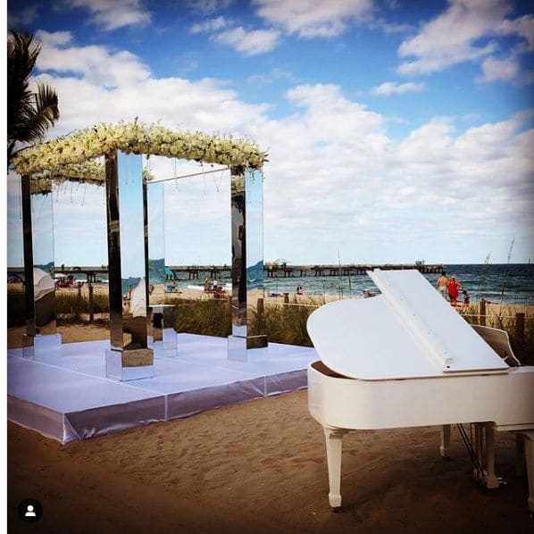 Public piano in Fort Lauderdale, Florida, United States
