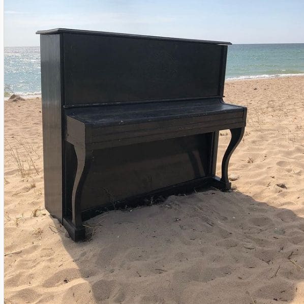 Public piano in Суворовское сельское поселение, Autonomous Republic of Crimea, Russia