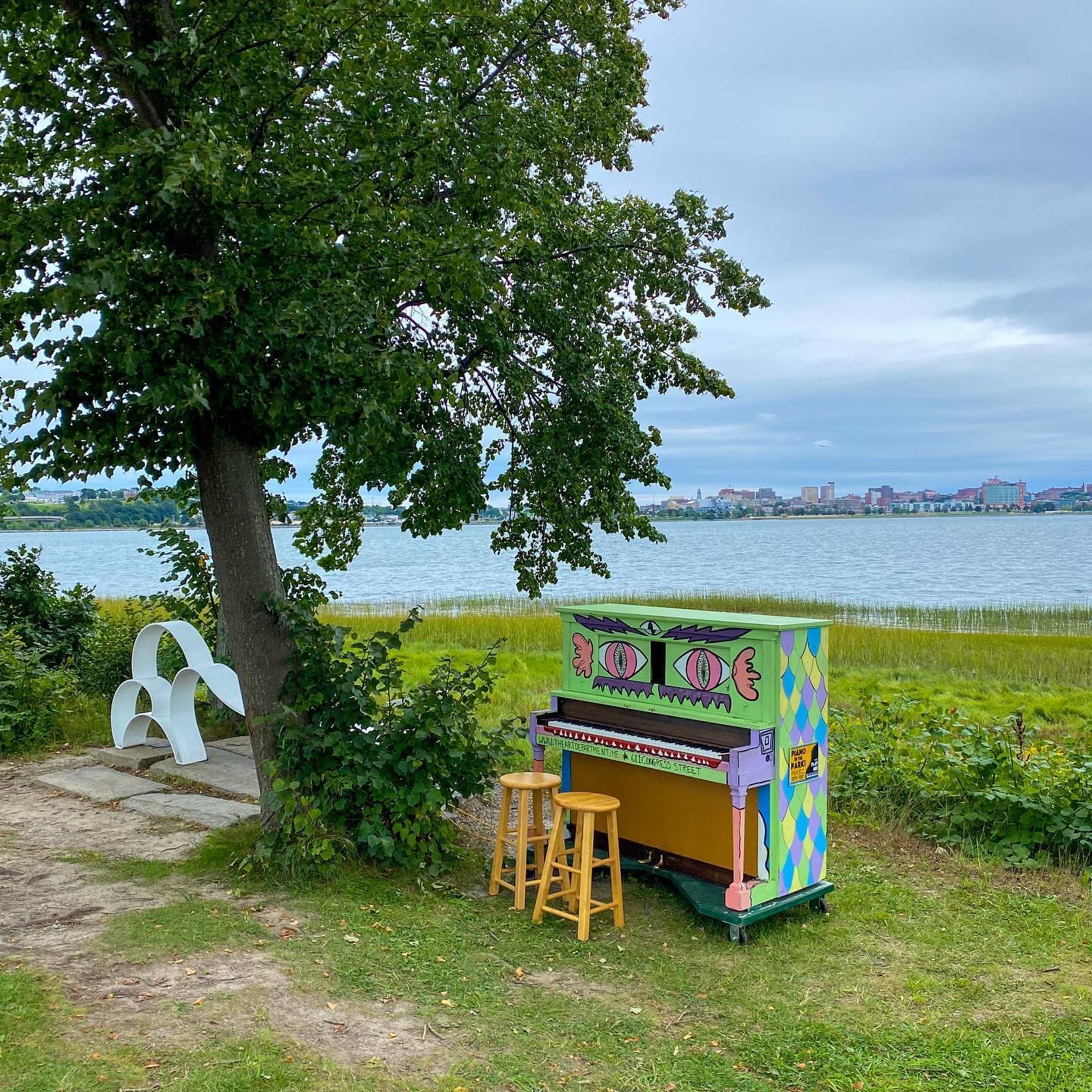 Public piano in Seattle, Washington, United States