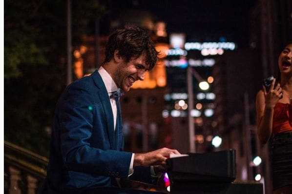 Public piano in Sydney, New South Wales, Australia