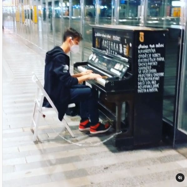 Public piano in Prague, Prague, Czechia
