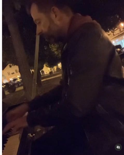 Public piano in Ústecký kraj, Northwest, Czechia