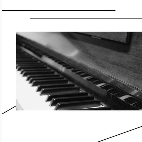 Public piano in Teramo, Abruzzo, Italy