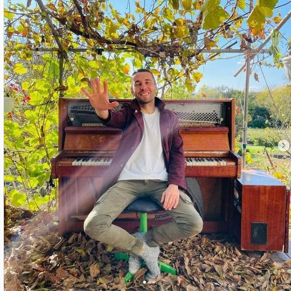 Public piano in Boryspil Raion, Kyiv Oblast, Ukraine