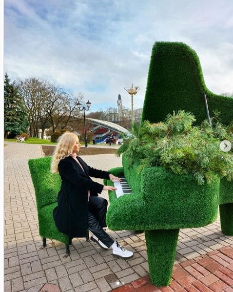 Public piano in Vitsebsk, Vitsebsk Region, Belarus