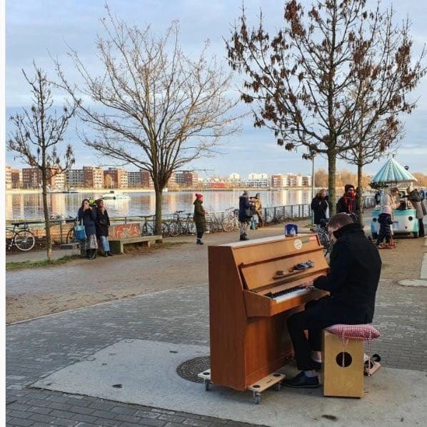 Public piano in Berlin, Berlin, Germany
