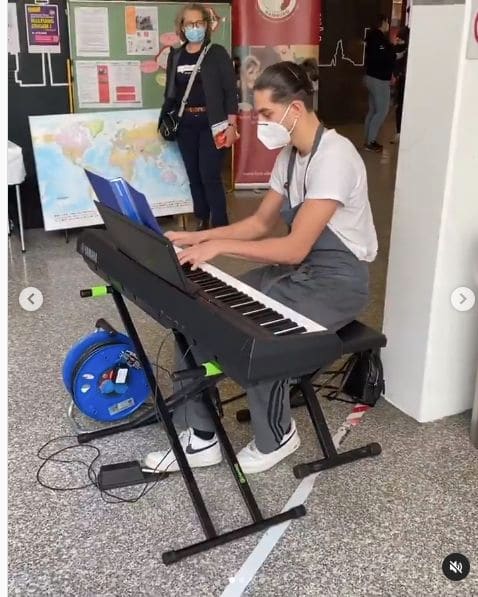 Public piano in Hamburg, Hamburg, Germany