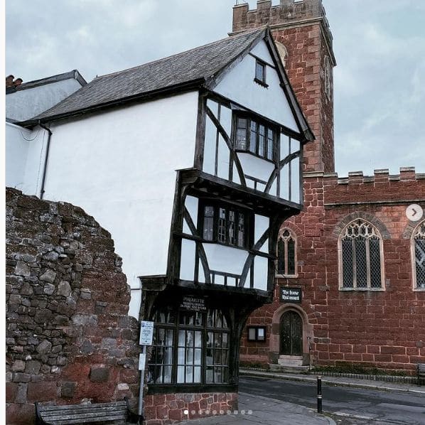 Public piano in Exeter, England, United Kingdom