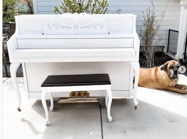 Public piano in Davis County, Utah, United States