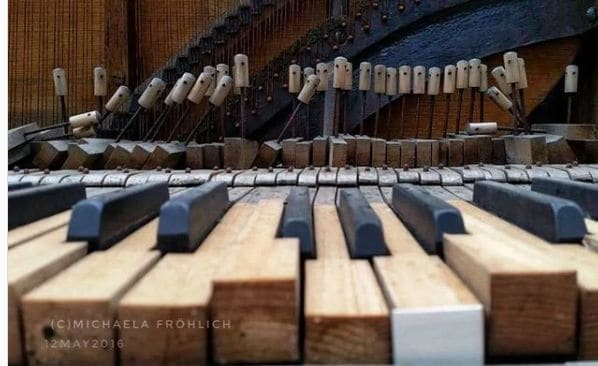 Public piano in Landkreis Offenbach, Hesse, Germany