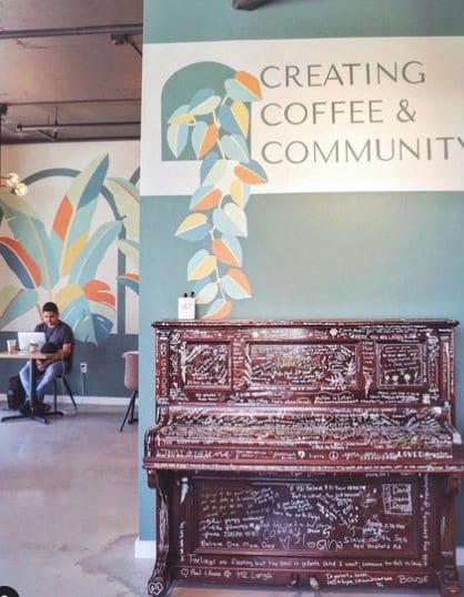 Public piano in West Palm Beach, Florida, United States