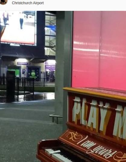 Public piano in Linwood-Central-Heathcote Community, Canterbury, New Zealand