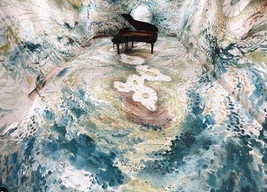 Public piano in Chiyoda, Japan