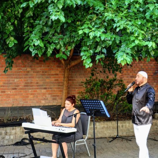 Public piano in Budapest, Hungary
