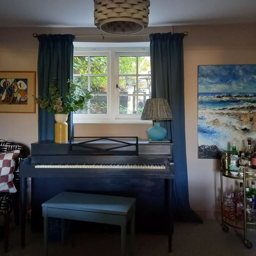 Public piano in South Oxfordshire, England, United Kingdom