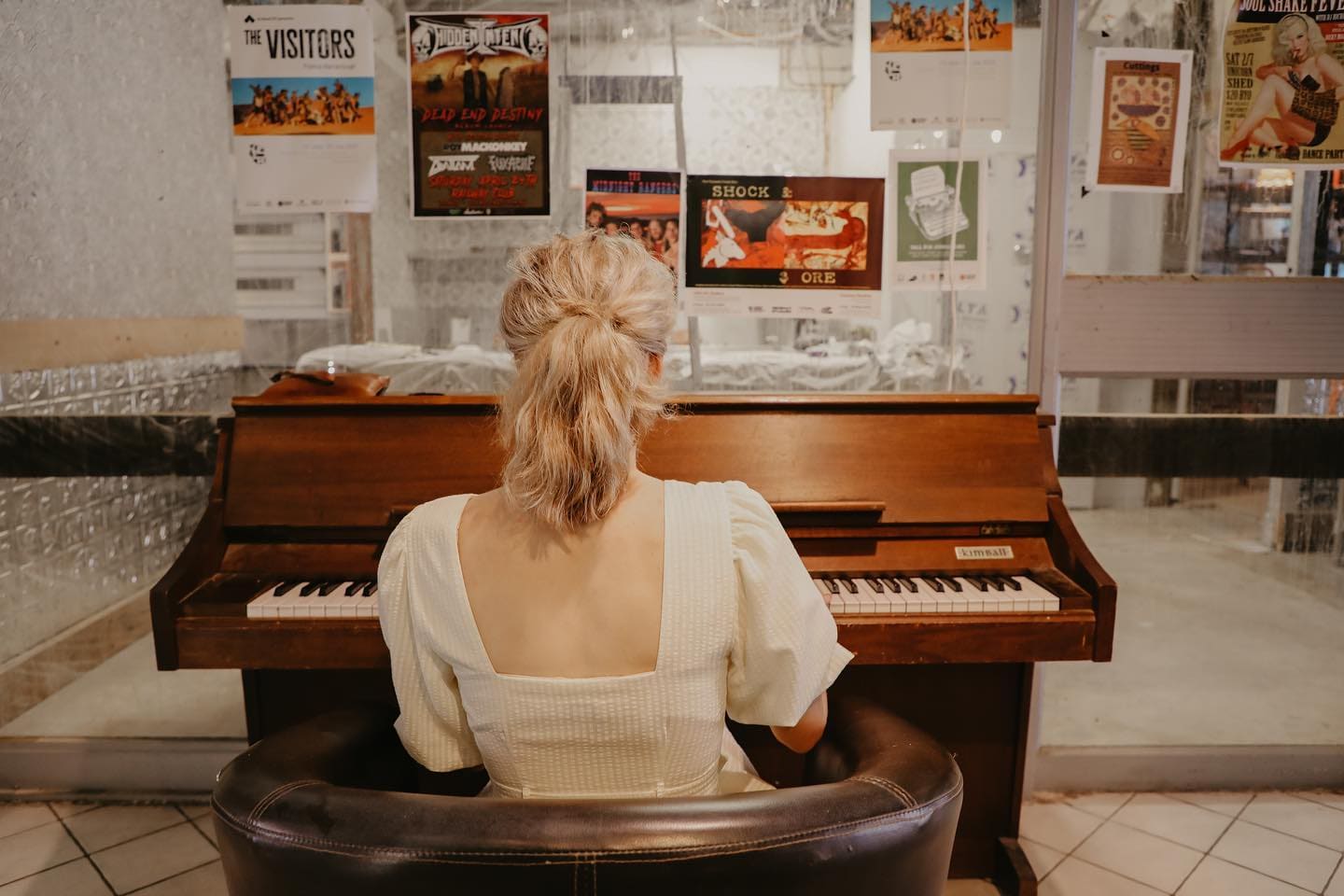 Public piano in Darwin, Australia
