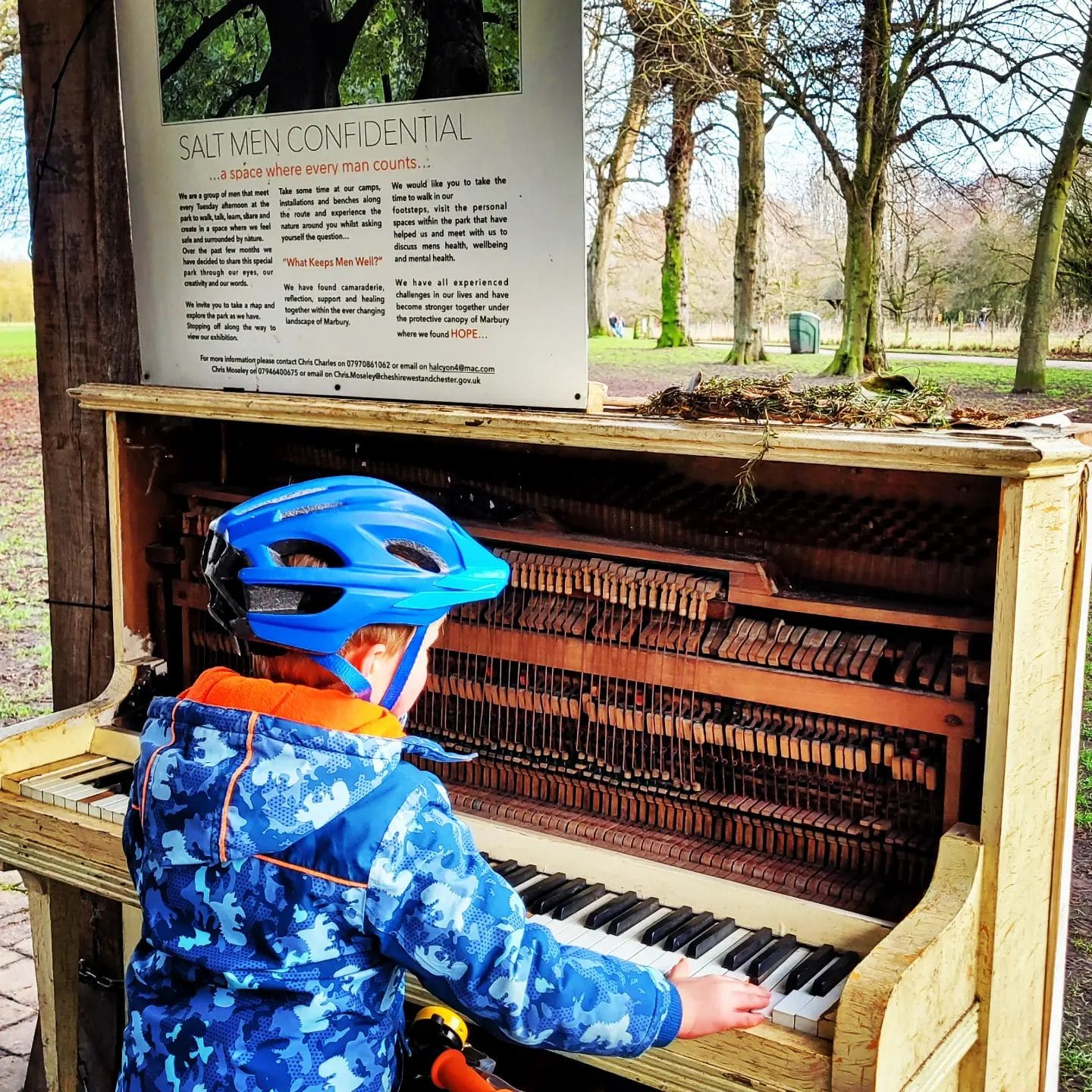 Public piano in Hull, England, United Kingdom