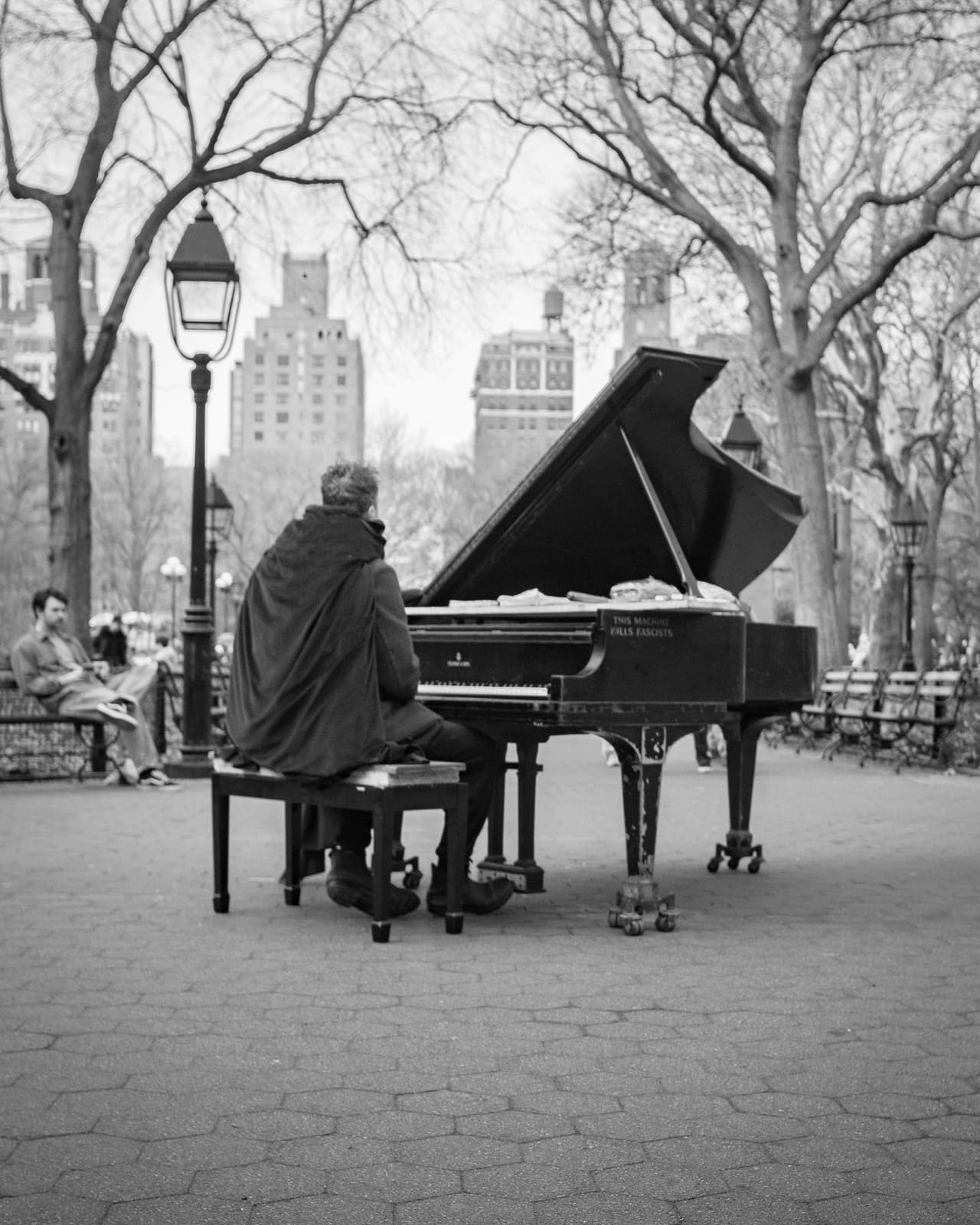 Public piano in City of Niagara Falls, New York, United States
