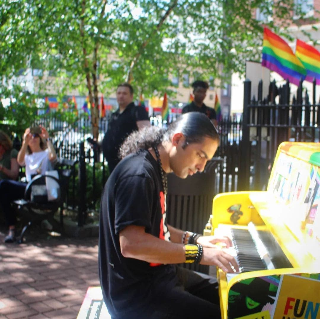 Photo of Christopher Park at 51, Christopher Street, West Village, Manhattan, New York County, New York, 10014, United States. Notifications157