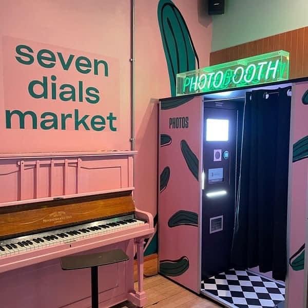 Public piano in London, England, United Kingdom