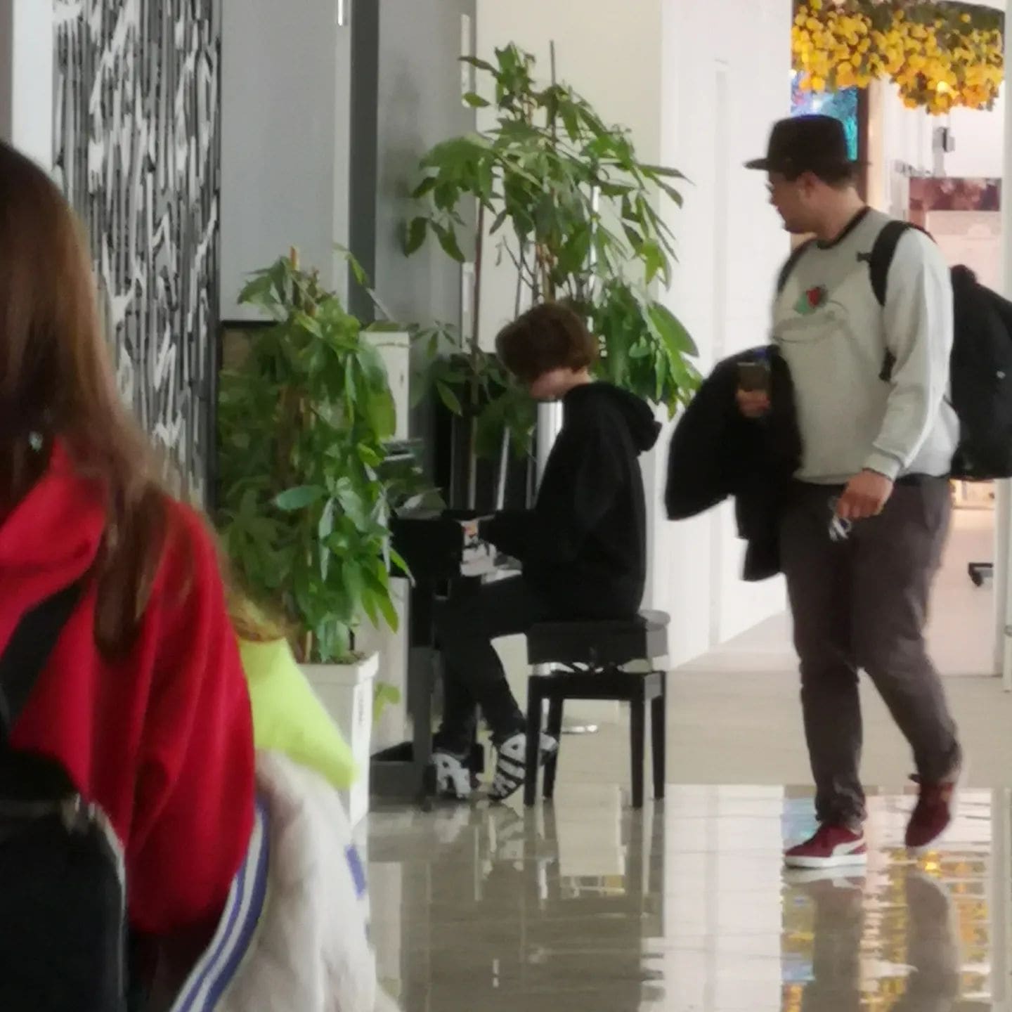 Public piano in Naples, Campania, Italy