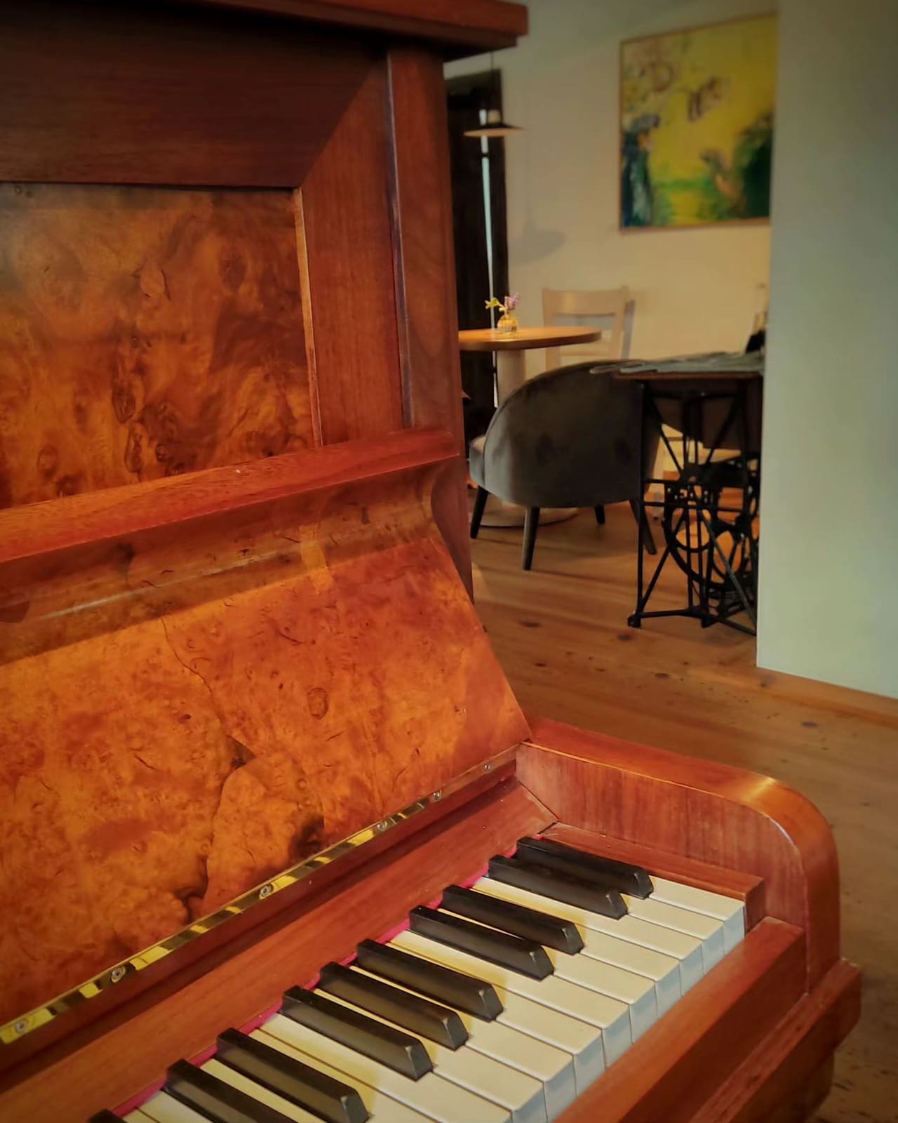 Public piano in Landkreis Cham, Bavaria, Germany