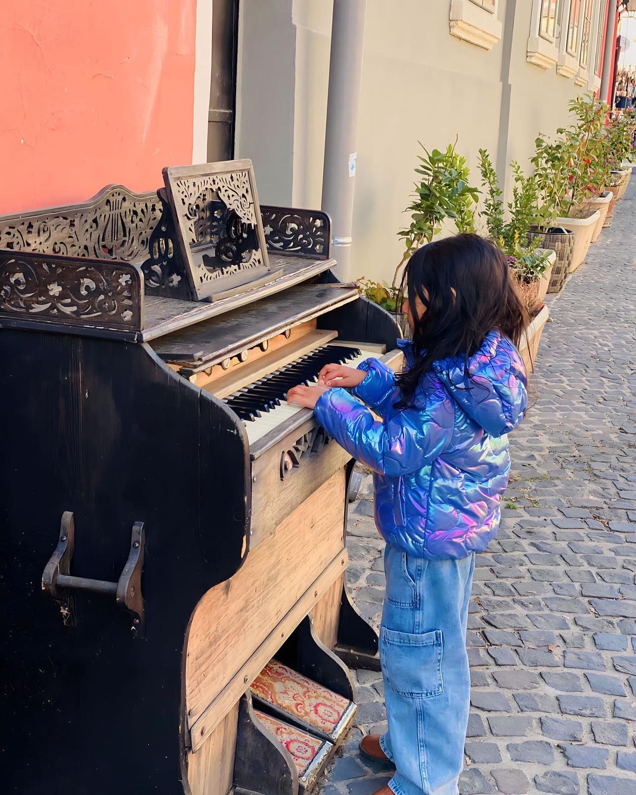 Public piano in Budapest, Hungary